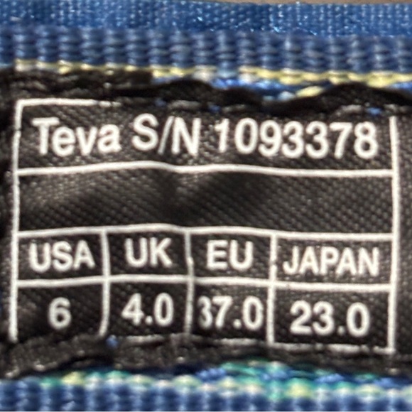 Teva Sandals. Hiking and Water Shoe Women's Size 6 Gorpcore Outdoor SKU 5 - Picture 4 of 4